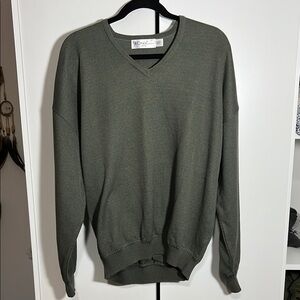 St. Croix : Men's Olive Sweater